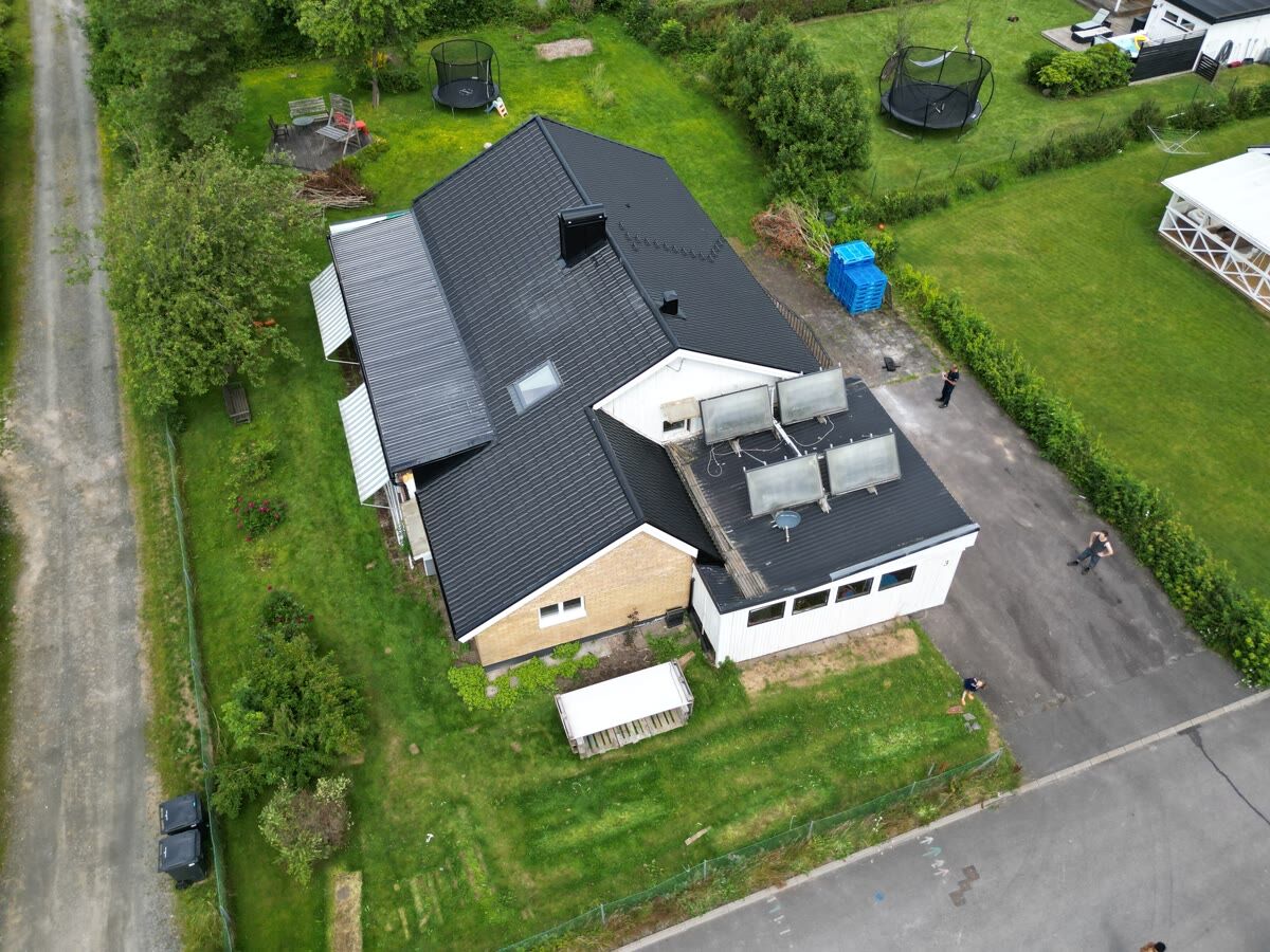 Takbyte – takarbete av Skantak i Borås
